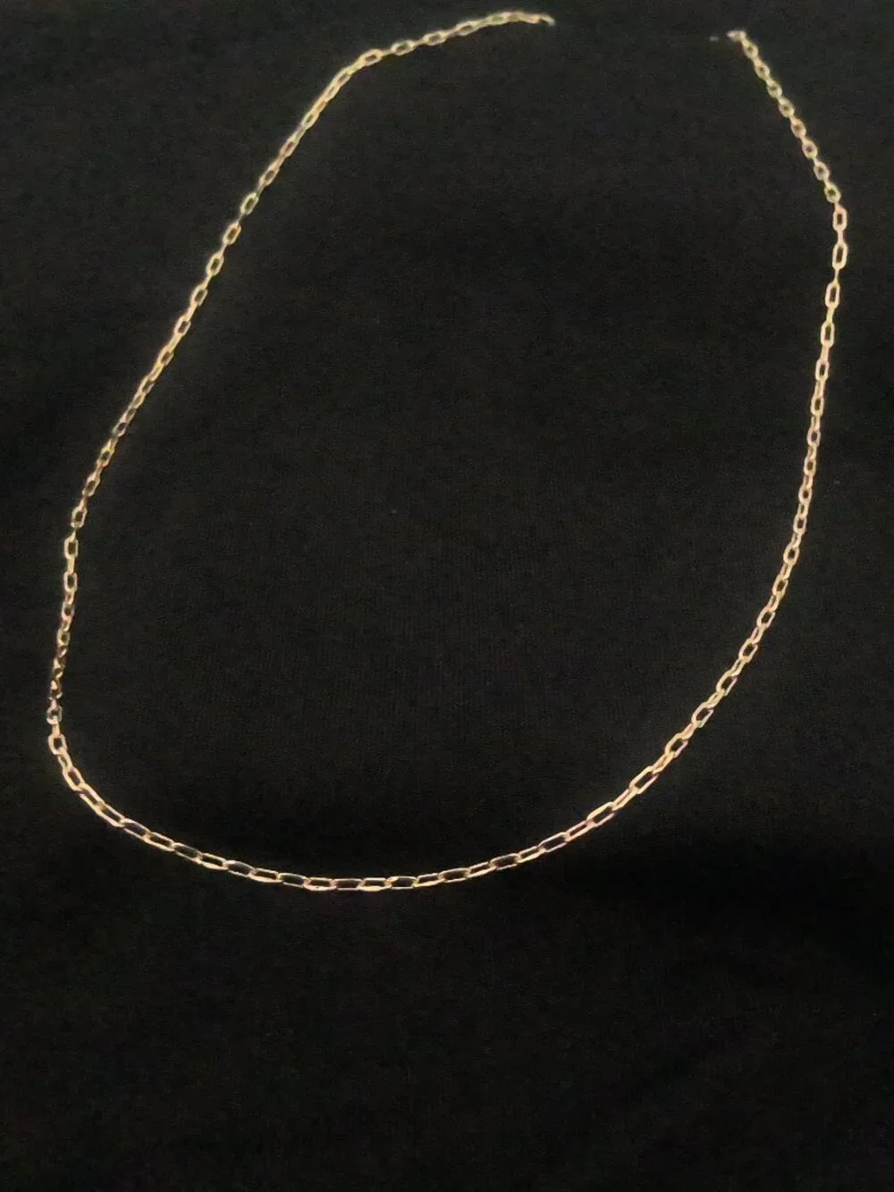 ✨2 for $30 NWOT 18K gold layered/bonded 1.7mm Italia Forzatina 16 inch chain